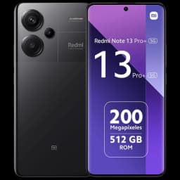 Teléfono móvil Xiaomi Redmi Note 13 Pro+ 5G 12GB/512GB Negro