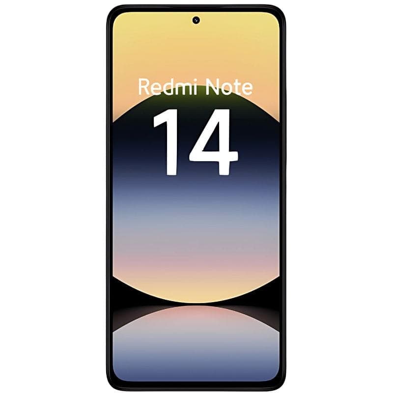 Vue de face du Xiaomi Redmi Note 14 4G 8 Go/256 Go Violet
