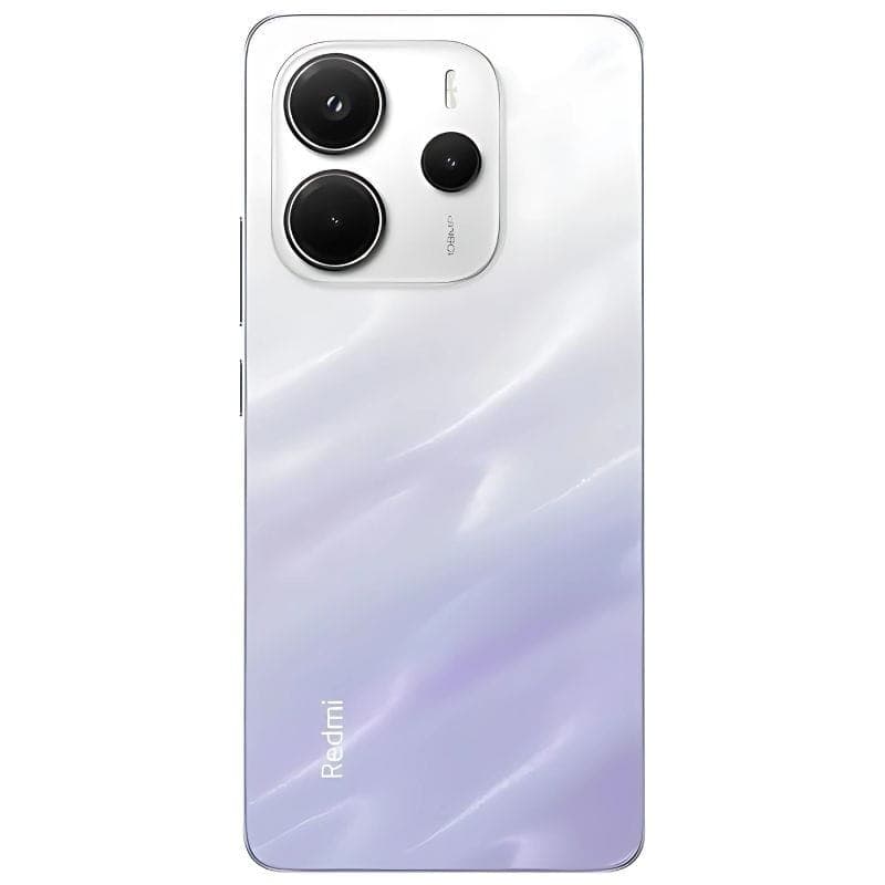 Vue avant et arrière du Xiaomi Redmi Note 14 4G 8 Go/256 Go Violet
