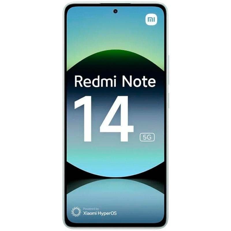 Xiaomi Redmi Note 14 5G 8GB/256GB Verde - vista frontal