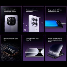 Xiaomi Redmi Note 14 Pro 5G 8Go/256Go Lavande - caractéristiques principales