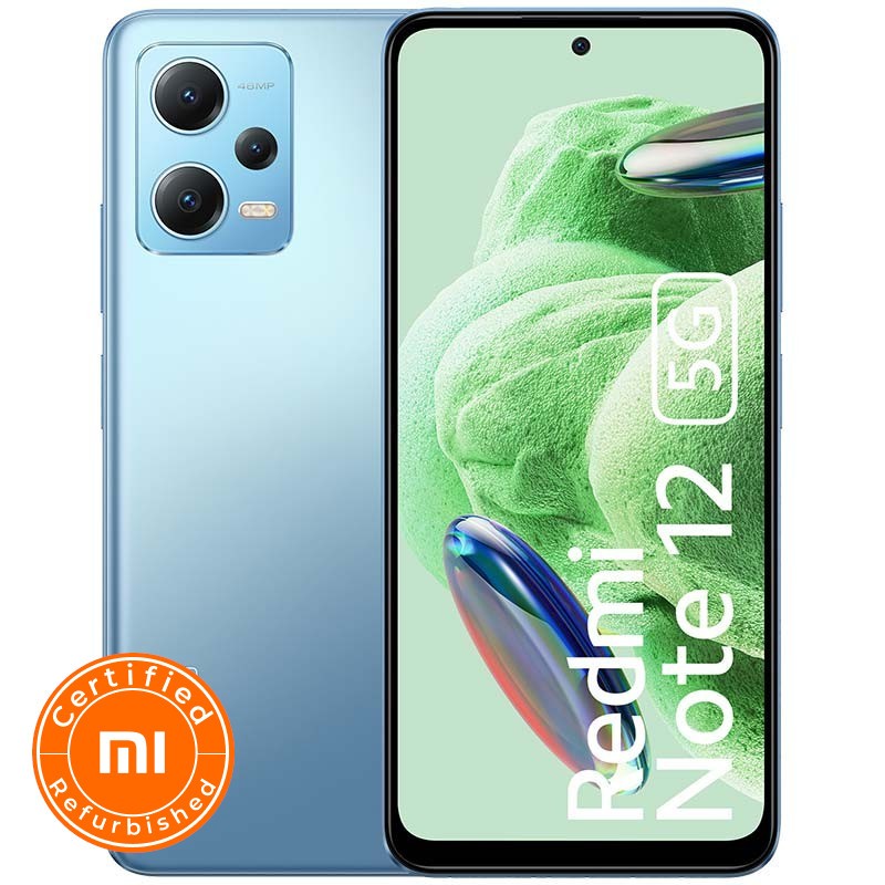 Telemóvel Xiaomi Redmi Note 12 5G 8GB/256GB Azul Oficial Refurbished - Item