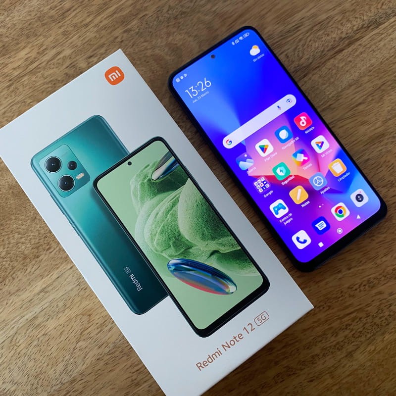 Xiaomi Redmi Note 12 5G 4Go/128Go Gris - Téléphone portable