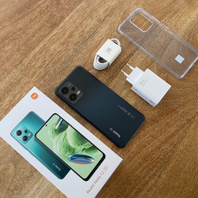 Xiaomi Redmi Note 12 5G 4GB/128GB Gris - Teléfono móvil