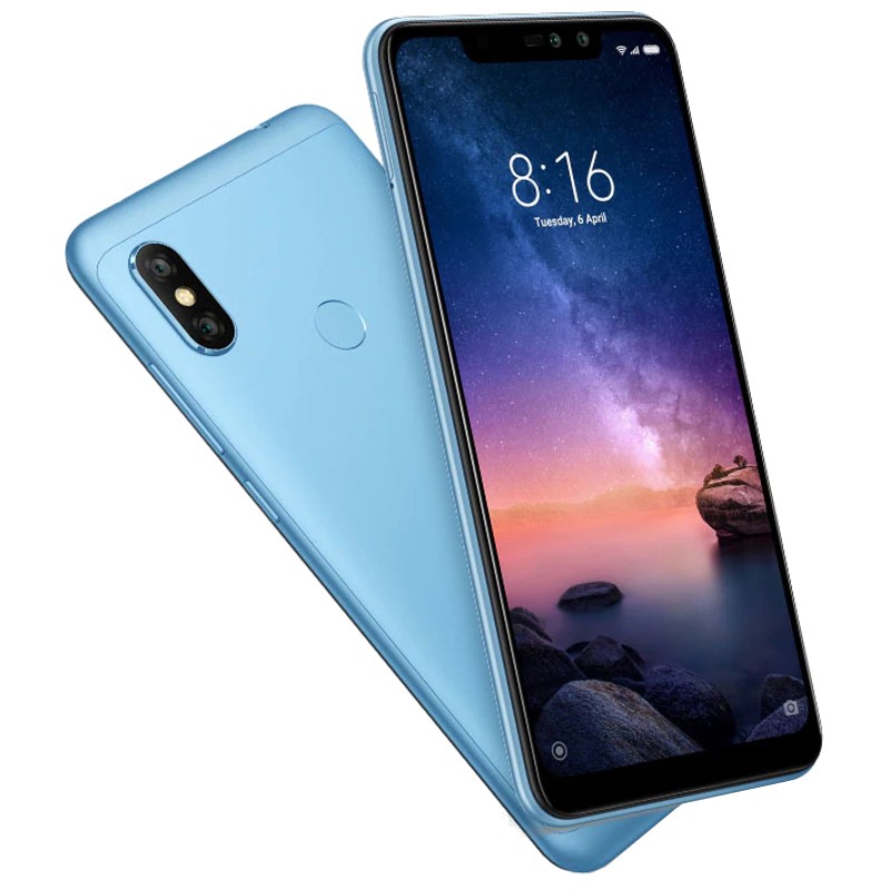 smartphone xiaomi redmi note 6 pro 64gb azul versão global