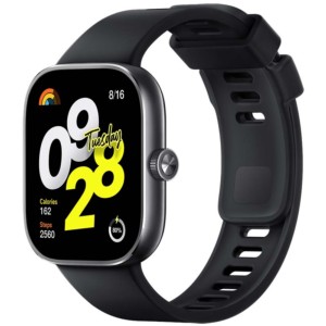 Xiaomi Redmi Watch 4 Negro - Reloj inteligente con GPS