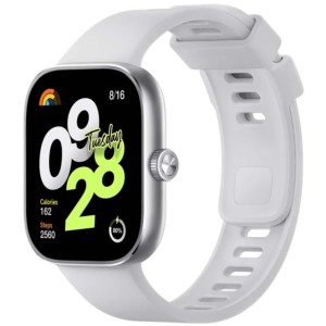 Xiaomi Redmi Watch 4 Prateado - Smartwatch com GPS