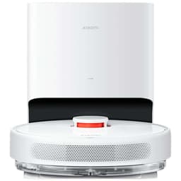 Vue de face de l'aspirateur robot Xiaomi Robot Vacuum X10 Blanc
