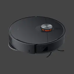 Lado de Xiaomi Robot Vacuum X20 Max com Base de Autolimpeza Preto - Aspirador Robot