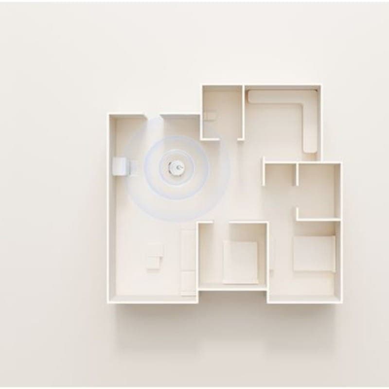 Mapa de Xiaomi Robot Vacuum X20 Pro com Base de Autolimpeza Branca - Aspirador Robot
