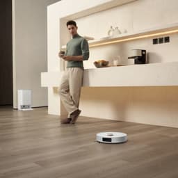 Silencioso de Xiaomi Robot Vacuum X20 Pro com Base de Autolimpeza Branca - Aspirador Robot