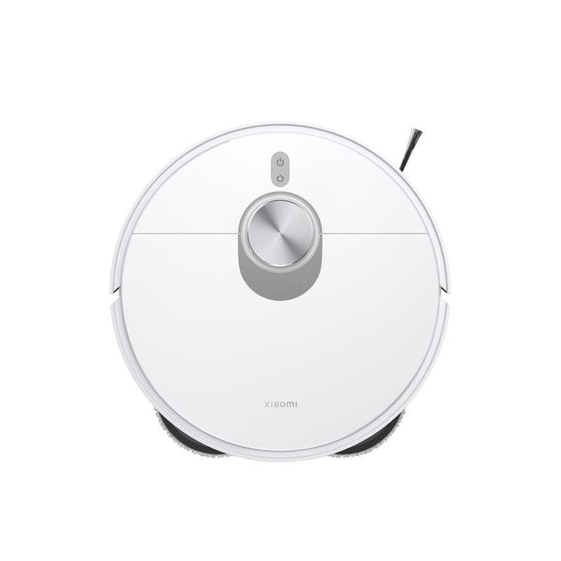 De cima de Xiaomi Robot Vacuum X20 Pro com Base de Autolimpeza Branca - Aspirador Robot