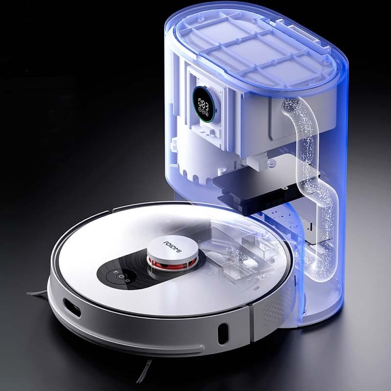 Aspirador Robot Xiaomi Roidmi EVE Plus com Base Inteligente - Estação de sucção automática