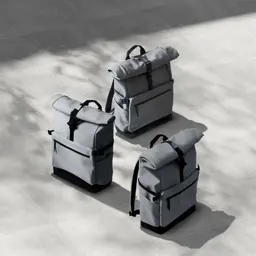fotografia real da mochila Xiaomi Roll Top Casual Backpack