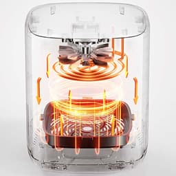 circulation d'air de la Friteuse à Air Xiaomi Smart Air Fryer 4.5L Blanc