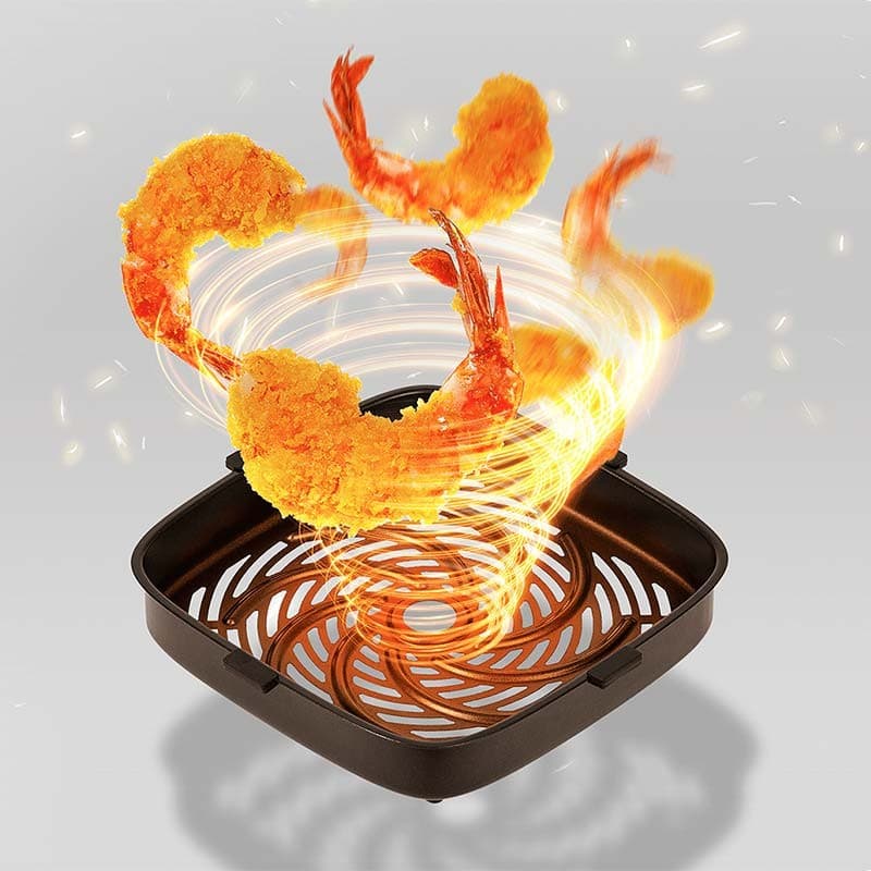 design du plateau de la Friteuse à Air Xiaomi Smart Air Fryer 4.5L Blanc