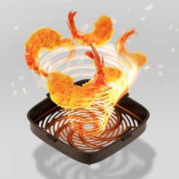 design du plateau de la Friteuse à Air Xiaomi Smart Air Fryer 4.5L Blanc