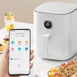 application de la Friteuse à Air Xiaomi Smart Air Fryer 4.5L Blanc