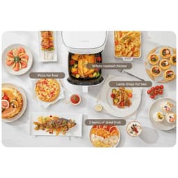 plats préparés avec la Friteuse à Air Xiaomi Smart Air Fryer 4.5L Blanc