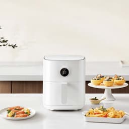 photographie réelle de la Friteuse à Air Xiaomi Smart Air Fryer 4.5L Blanc