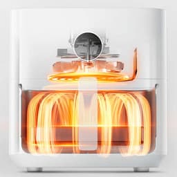 circulation de l'air de la Friteuse à Air Xiaomi Smart Air Fryer 5.5L Blanc
