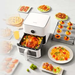 capacité de la Friteuse à Air Xiaomi Smart Air Fryer 5.5L Blanc