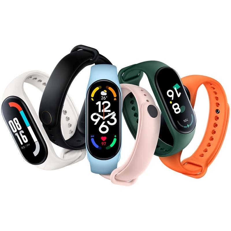 Pulseira Xiaomi Smart Band 7 - Frontal e detrás