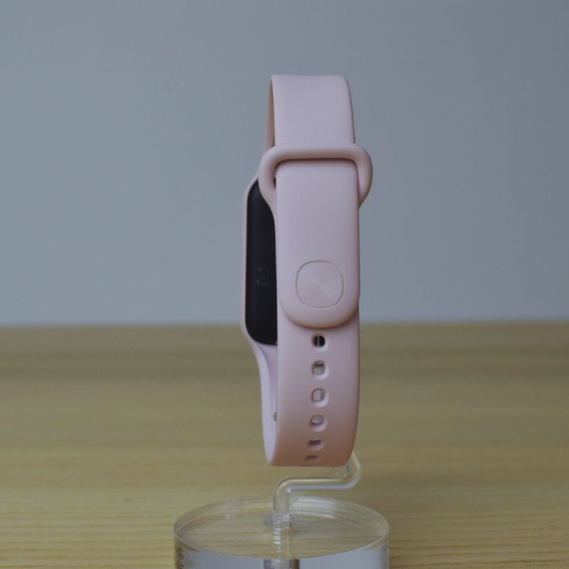 Reloj inteligente pulsera correa de silicona para Xiaomi Mi Band 8 Smart  Band (rosa)