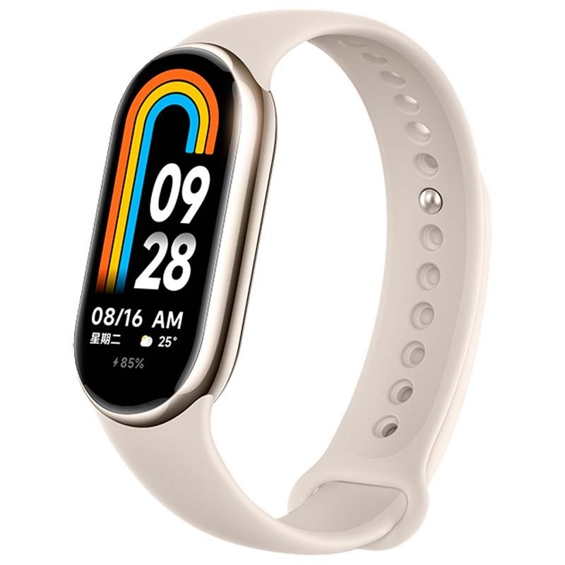 Pulseira Xiaomi Smart Band 8 Dourado - Item