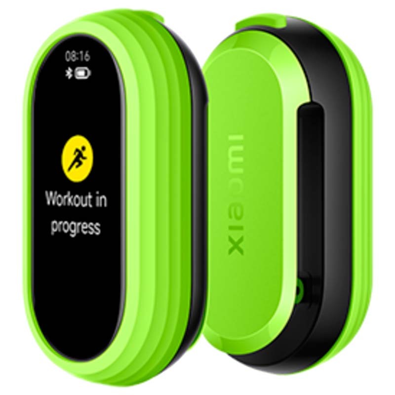 Xiaomi Smart Band 8 Running Clip Negro+Verde - Ítem1