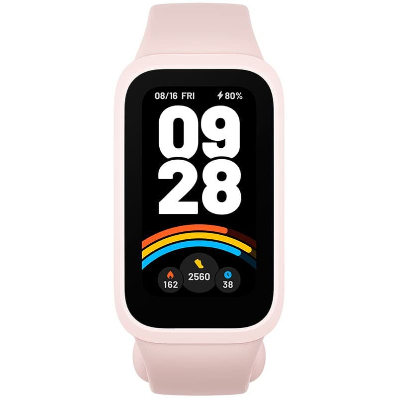 Xiaomi Smart Band 9 Active Rosa - vista frontal