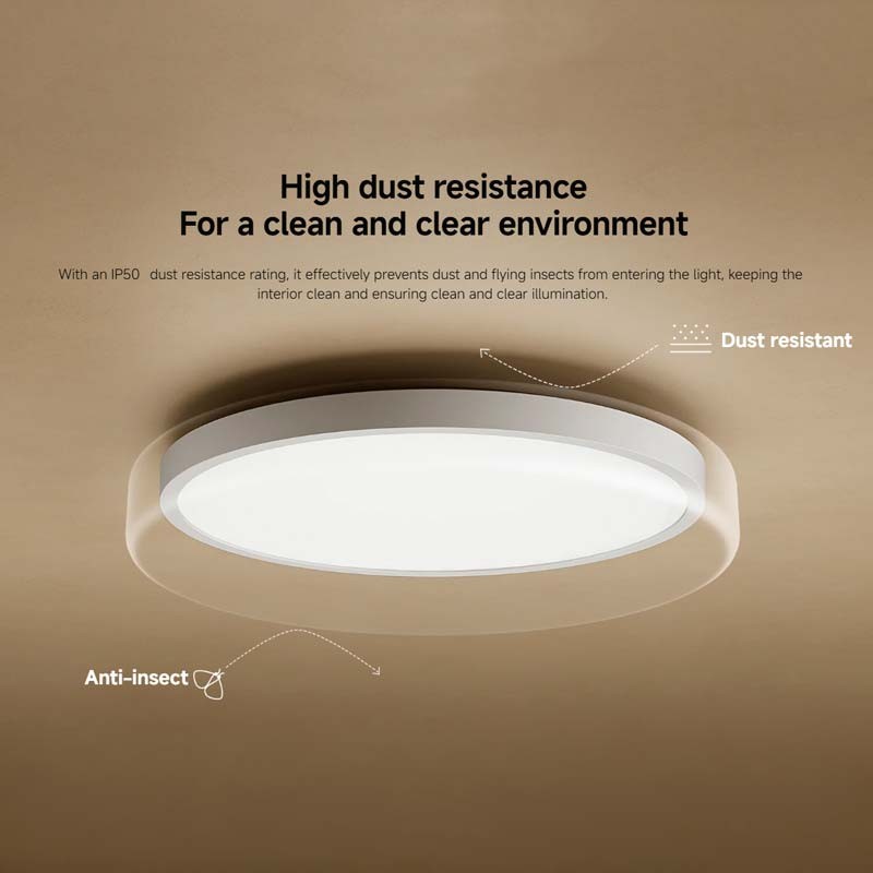 Xiaomi Smart Ceiling Light D30 Φ350x60mm 1700lm - Lâmpada de Teto Inteligente - Item2