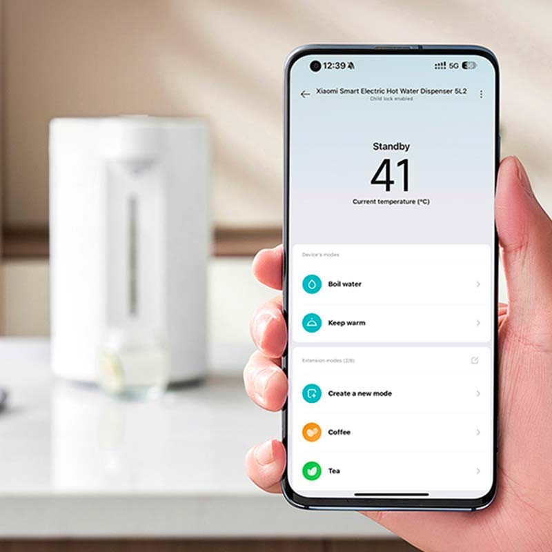 Xiaomi Smart Electric Hot Water Dispenser 5L - Distributeur d'eau chaude - Ítem6