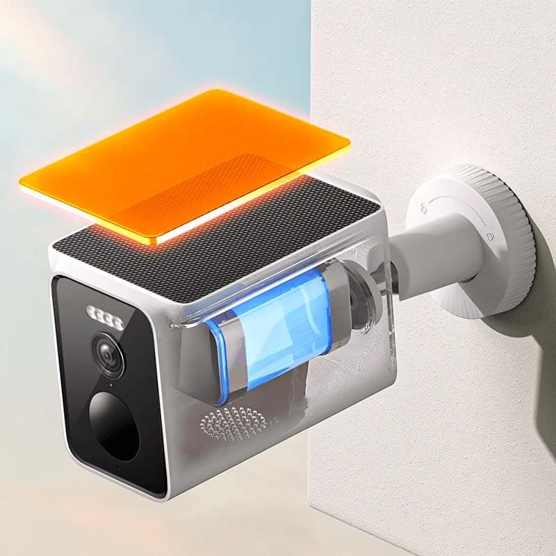 carga solar de la Cámara de Seguridad IP Xiaomi Solar Outdoor Camera BW400 Pro