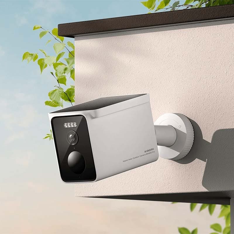 fotografía real de la Cámara de Seguridad IP Xiaomi Solar Outdoor Camera BW400 Pro