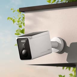 fotografía real de la Cámara de Seguridad IP Xiaomi Solar Outdoor Camera BW400 Pro