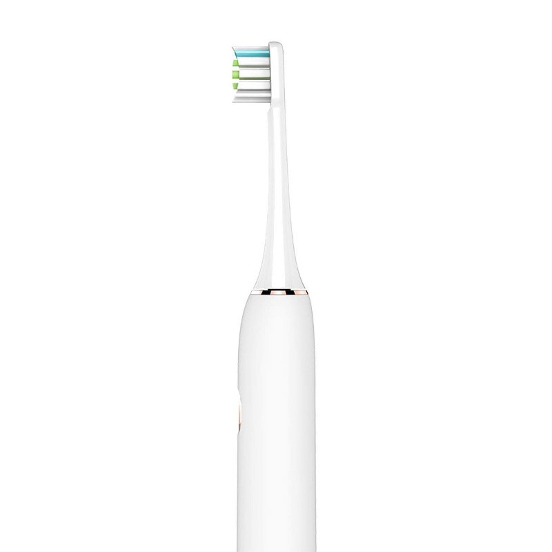 Xiaomi SOOCAS X3 Electric Toothbrush - Cepillo de dientes eléctrico - color blanco - Certificación IPX7 - Control APP - Conexión Bluetooth - 3.700 rpm - 4 Modos de Limpieza - Base con Carga Inalámbrica - Autonomía Máxima 30 Días - Alertas Vibratorias