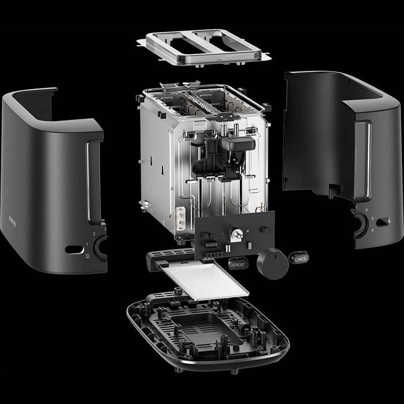 Xiaomi Toaster - componentes internos
