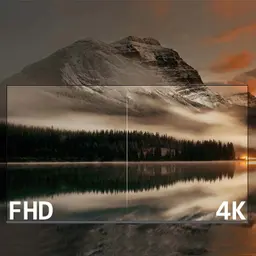Resolução 4K da Xiaomi TV A 2025 de 43 polegadas