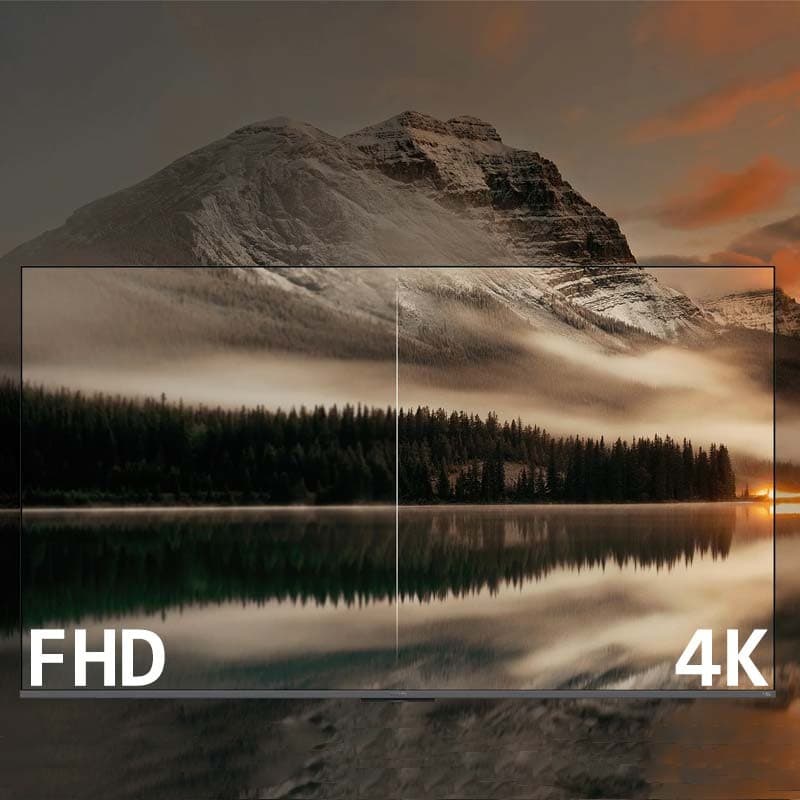resolución 4K de la Xiaomi TV A Pro 2025 de 43 pulgadas