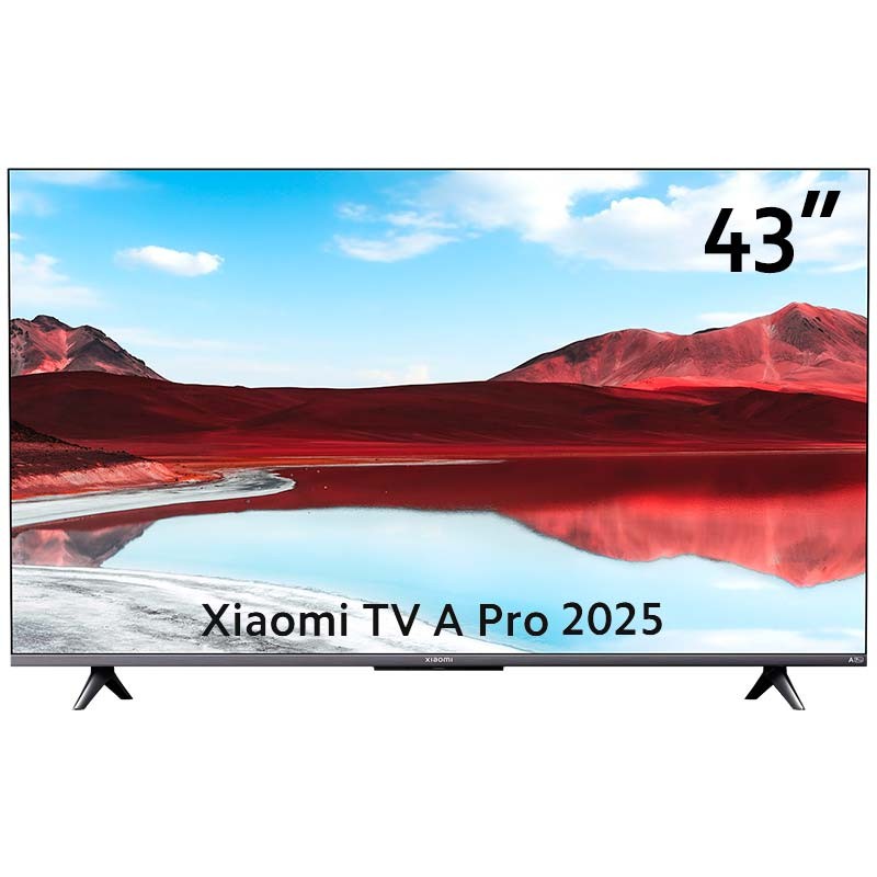 Xiaomi TV A Pro 43 2025 QLED 4K UHD Dolby Audio - Televisão com Google TV - Item