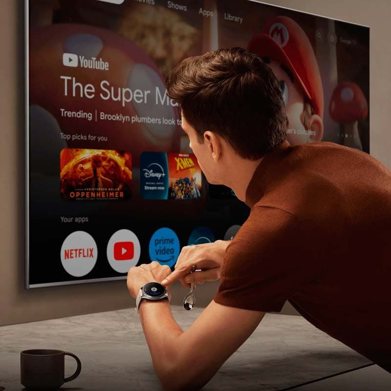 Xiaomi TV Max 100 (2025) - control mediante smartwatch