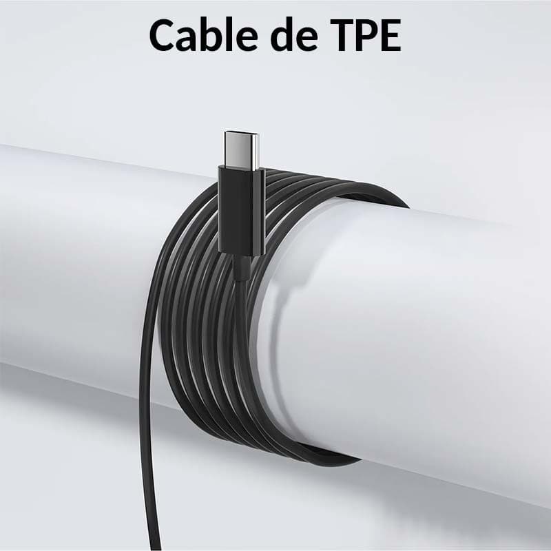 Câble en TPE des Xiaomi Type-C Earphones Noir