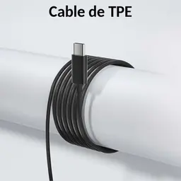 Câble en TPE des Xiaomi Type-C Earphones Noir