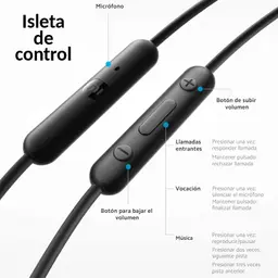 Commande des Xiaomi Type-C Earphones Noir