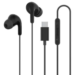 Xiaomi Type-C Earphones Noir - Écouteurs In-ear avec Connecteur USB type C