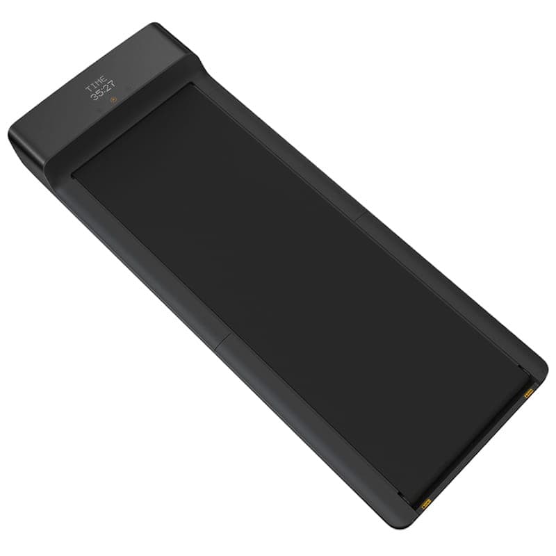 Kingsmith WalkingPad A1 Pro cinta de correr plegable, plataforma negra compacta con display superior TIME SPEED, bordes redondeados y superficie antideslizante
