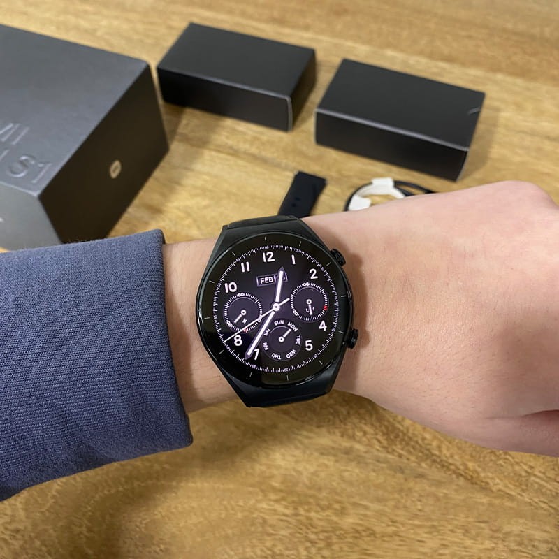 Relógio inteligente Xiaomi Watch S1 Preto Importação - Item9