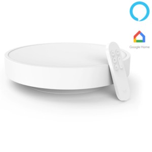 Plafonnier LED Yeelight - lampe LED réglable depuis l'application mobile, se synchronise avec le smartband my band pour éteindre automatiquement la lumière lorsque vous duarmes