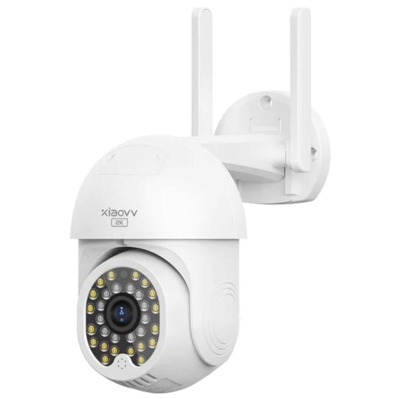 Xiaovv P12 3 MP Full HD WiFi Vision nocturne IP65 Blanc - Caméra de sécurité extérieure - Ítem